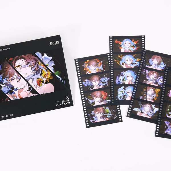 FILM-STYLE CLEAR CARDS: 00:00:00:00